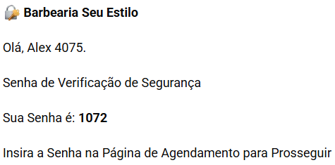 Portal de agendamento — tela 2 de 11